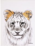 Childhome Tavla Lion 30x40|