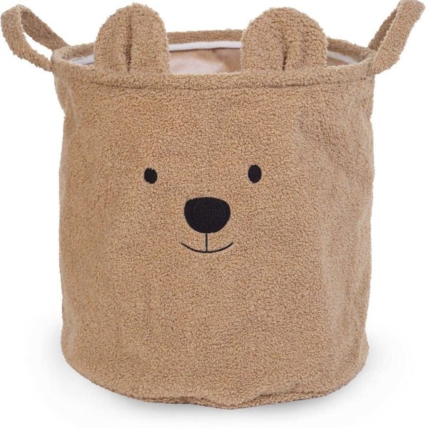 Childhome Teddykorg Stor|Brun