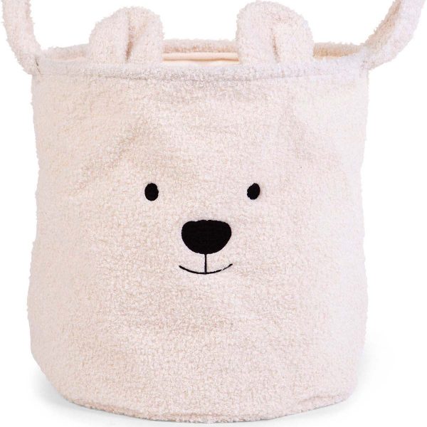 Childhome Teddykorg Stor|Off White