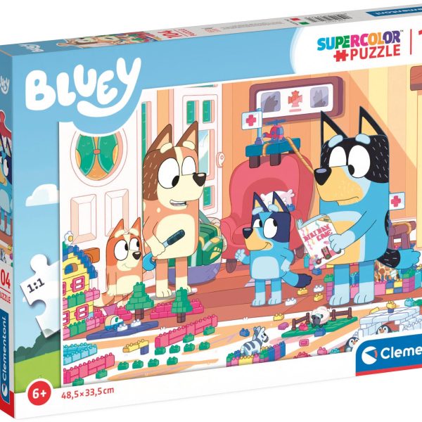 Clementoni Bluey Pussel 104 Bitar|