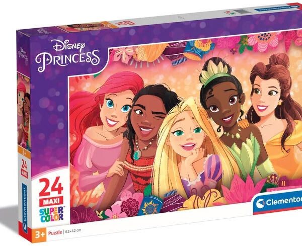 Clementoni MAXI Disney Princess Barnpussel 24 Bitar