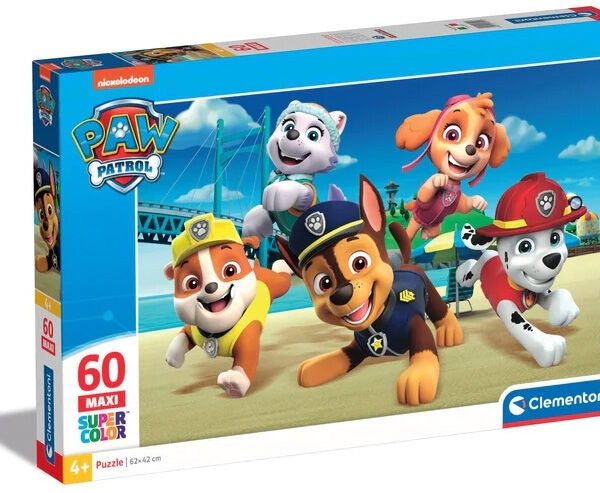 Clementoni Maxi Paw Patrol Barnpussel 60 Bitar