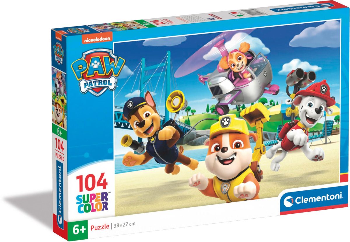 Clementoni Paw Patrol Pussel 104 Bitar|