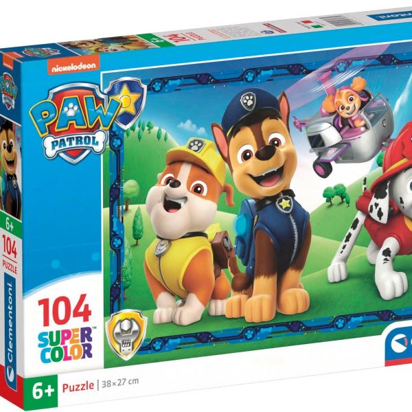 Clementoni Paw Patrol Pussel 104 Bitar|