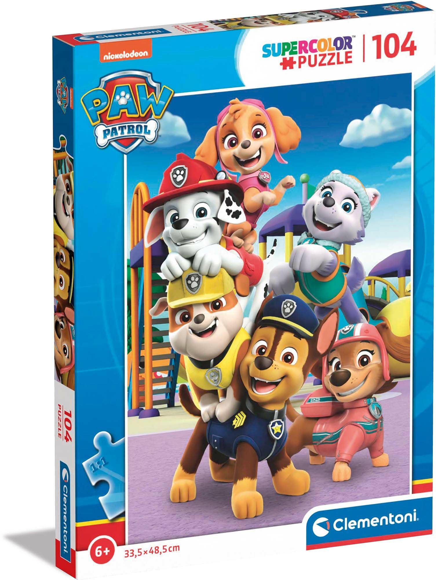 Clementoni Paw Patrol Pussel 104 Bitar|