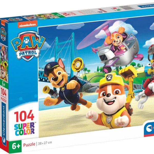Clementoni Paw Patrol Pussel 104 Bitar|