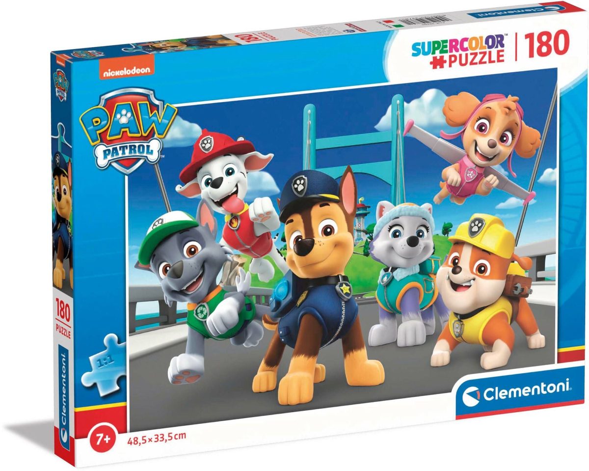 Clementoni Paw Patrol Pussel 180 Bitar|