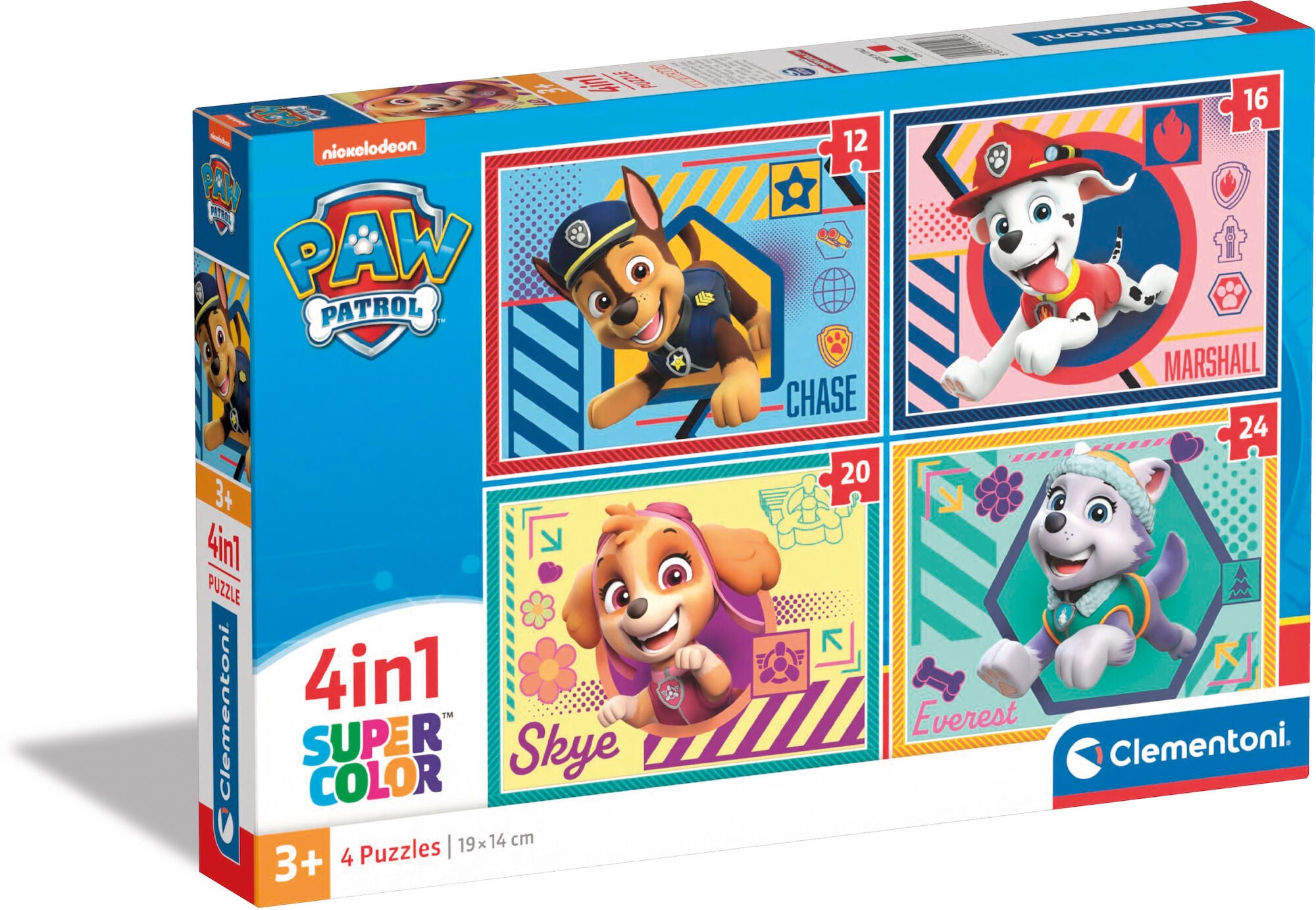 Clementoni Paw Patrol Pussel 4-i-1|