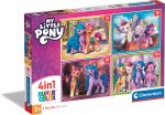 Clementoni Pussel My Little Pony 4-in-1|