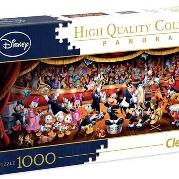 Clementoni Pussel Panorama Disney Orchestra 1000 Bitar|