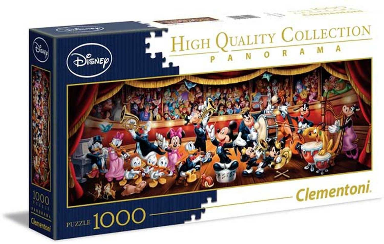 Clementoni Pussel Panorama Disney Orchestra 1000 Bitar|