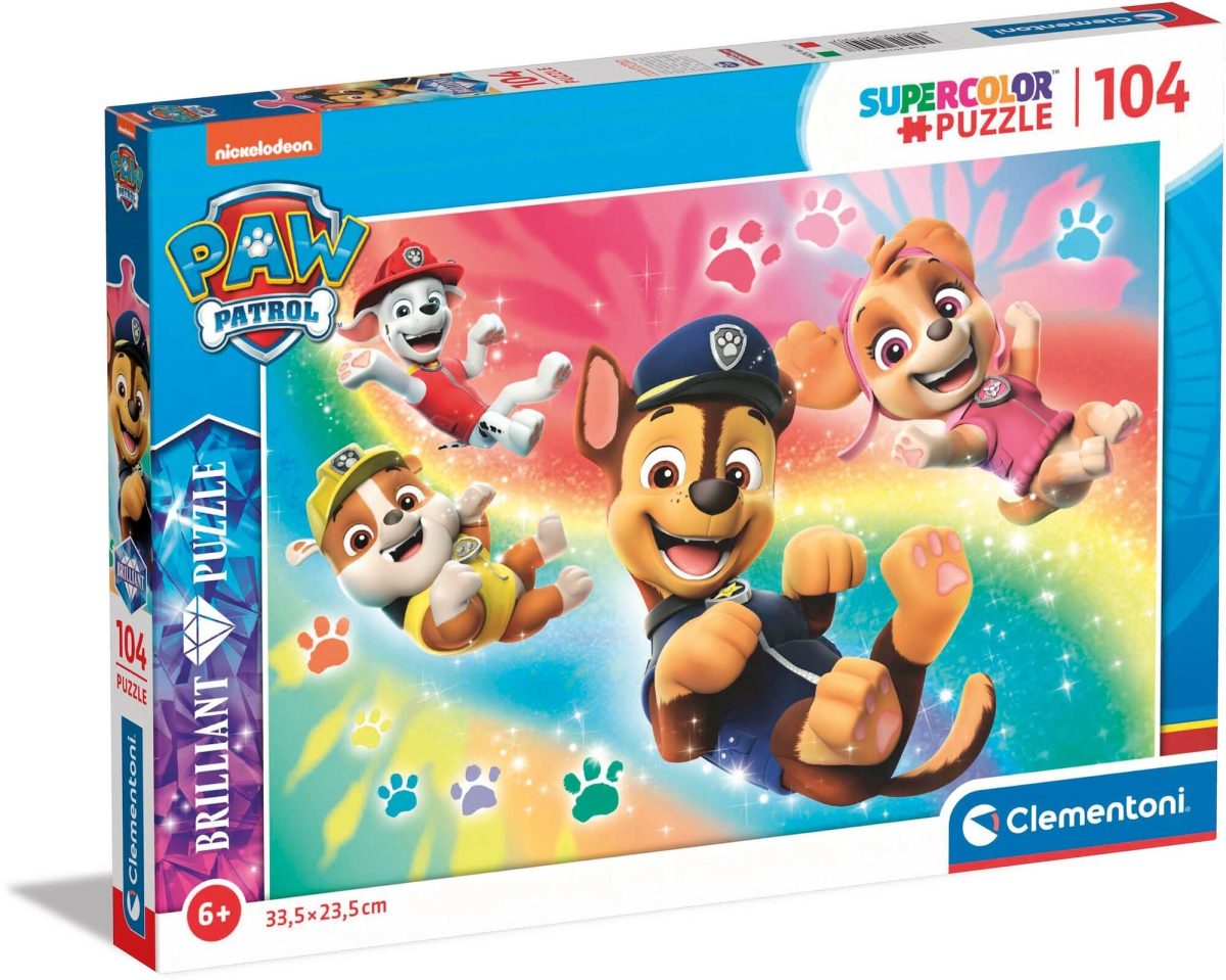 Clementoni Pussel Paw Patrol 104 Bitar|