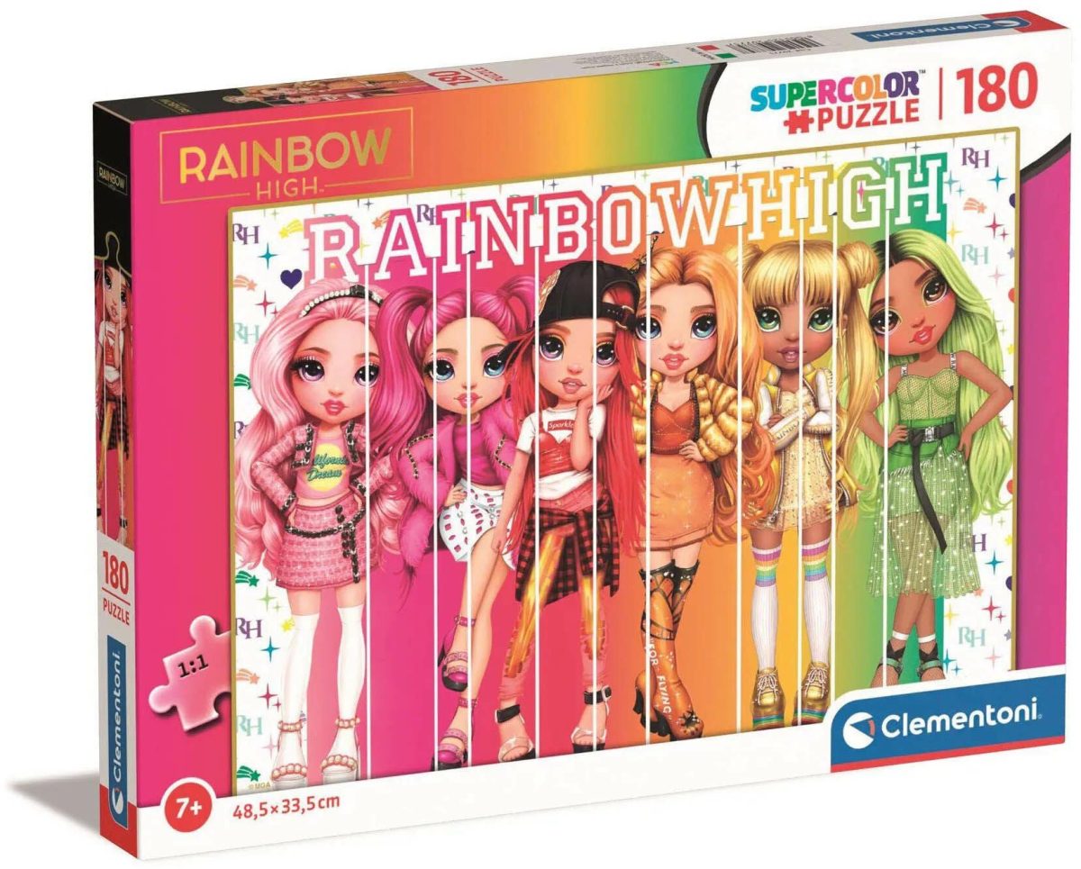 Clementoni Rainbow High Pussel 180 Bitar