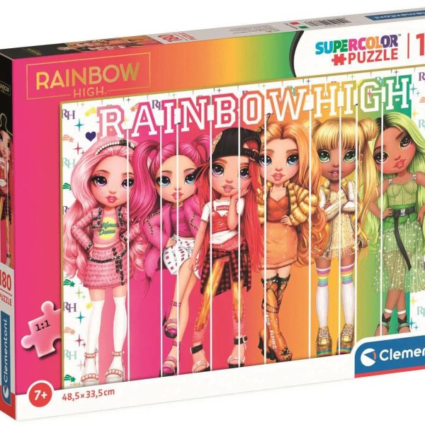 Clementoni Rainbow High Pussel 180 Bitar