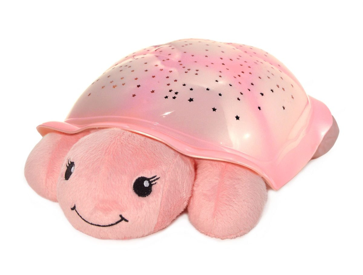 Cloud B Twinkling Twilight Turtle Nattlampa|Pink