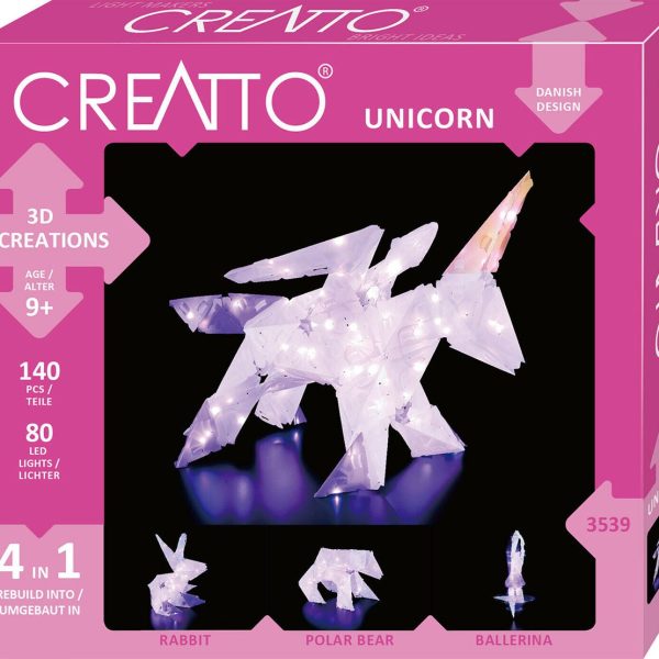 Creatto Sparkle Unicorn Byggsats