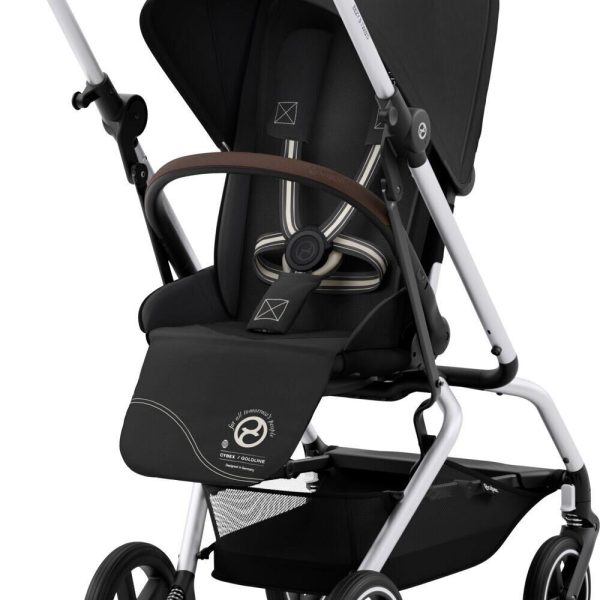 Cybex Eezy S Twist+2 Sittvagn|Silver/Moon Black