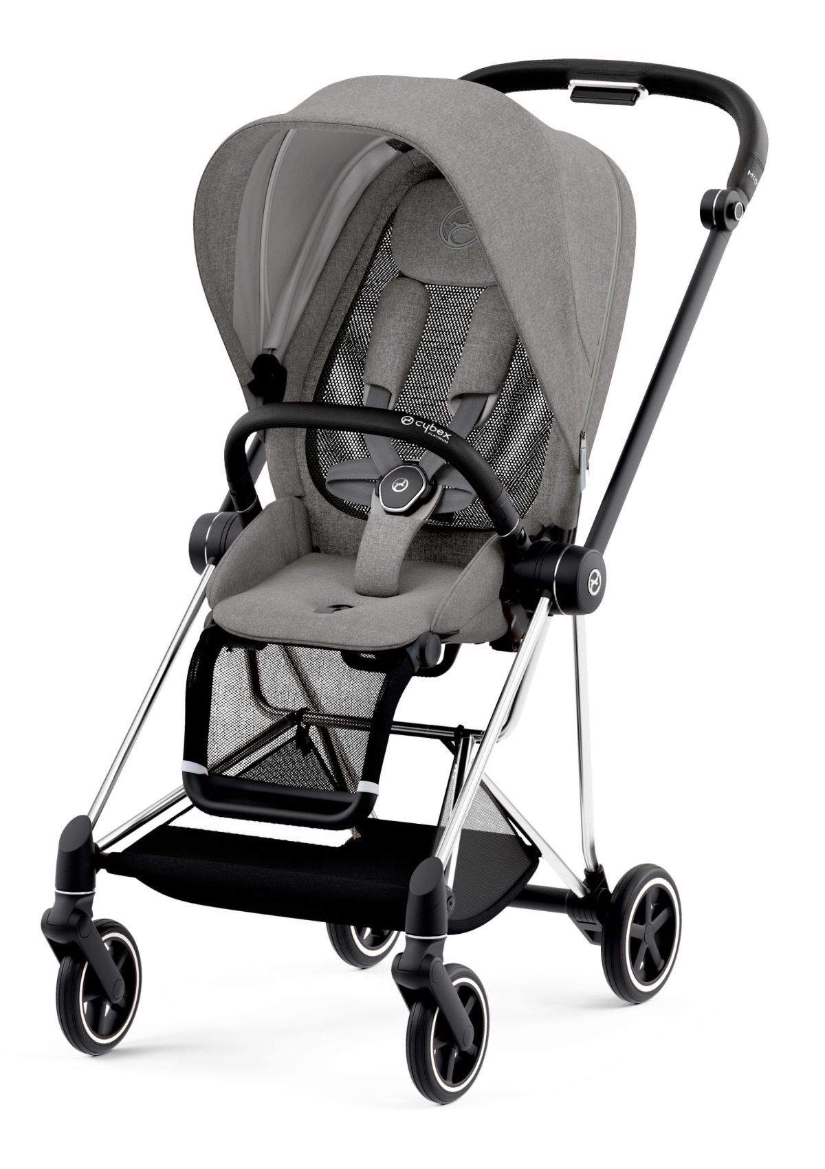 Cybex Mios Sittvagn|Chrome Black/Manhattan Grey Plus