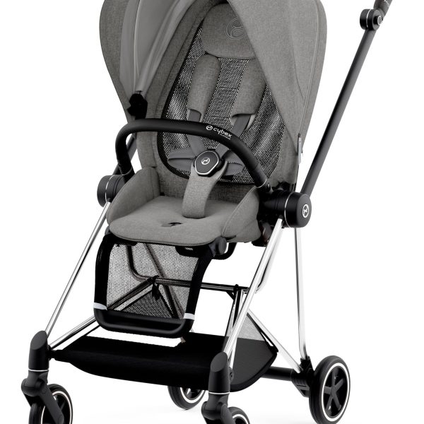 Cybex Mios Sittvagn|Chrome Black/Manhattan Grey Plus