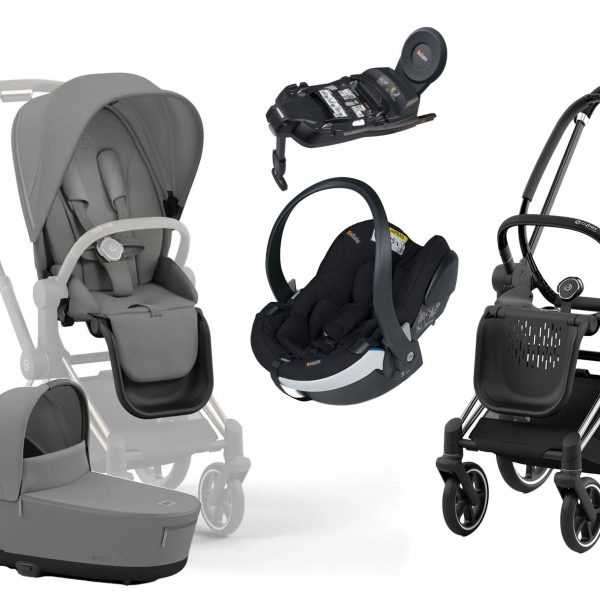 Cybex Priam Duovagn inkl. BeSafe iZi Go Modular X2 &  Bas