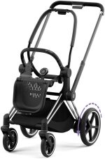 Cybex e-Priam Chassi|Chrome Black