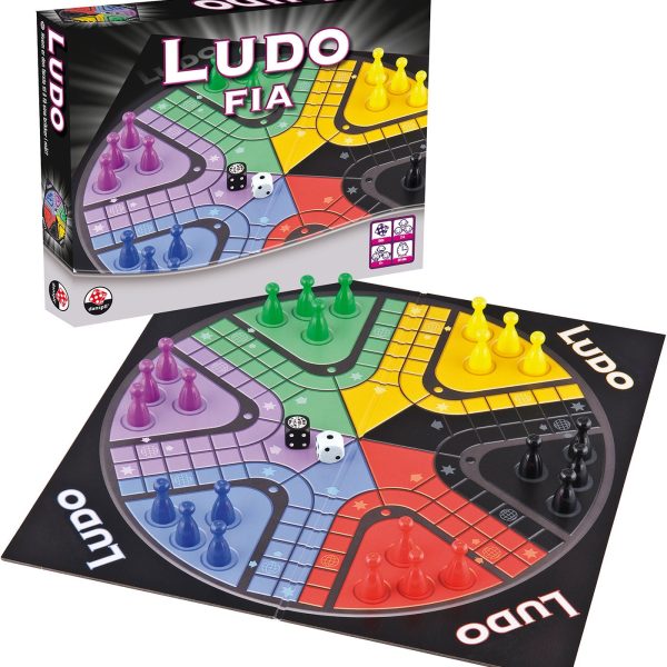 Danspil Spel Ludo Fia