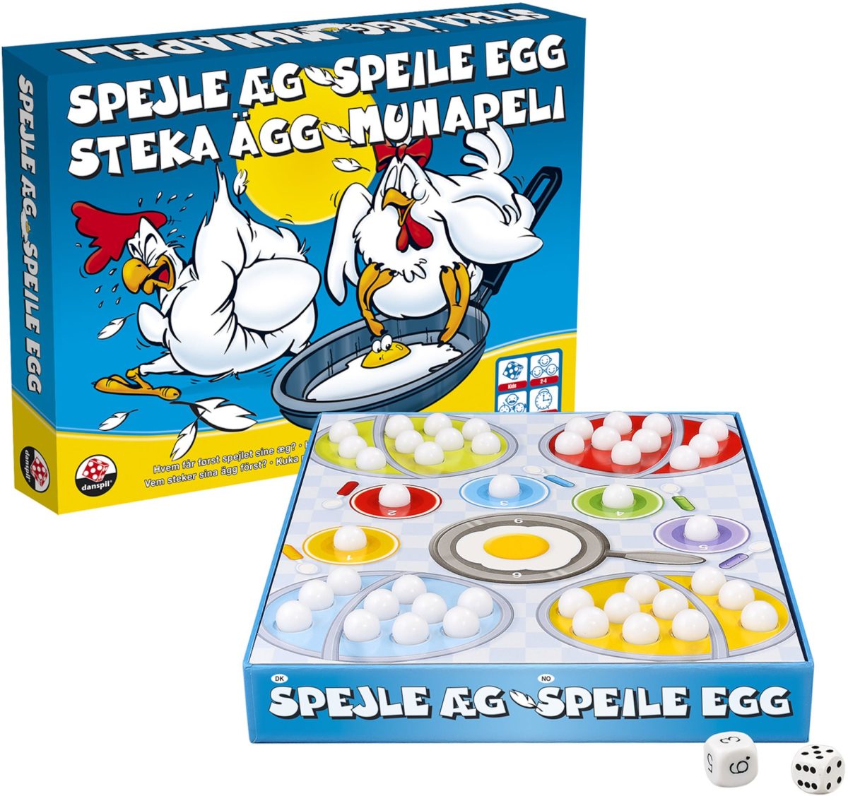 Danspil Spel Stekta Ägg