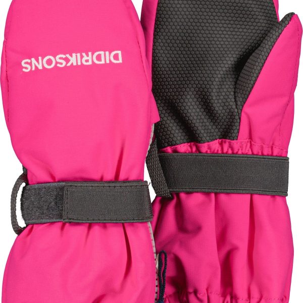 Didriksons Biggles Zip Vantar|True Pink