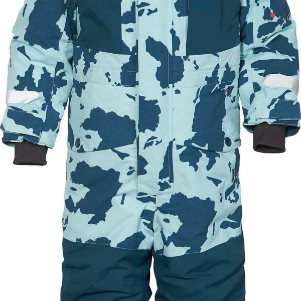 Didriksons Björnen Overall|Print Island Ai Blue