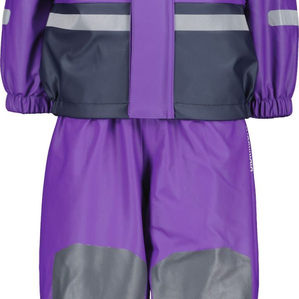 Didriksons Boardman Fodrat Regnställ|Disco Purple