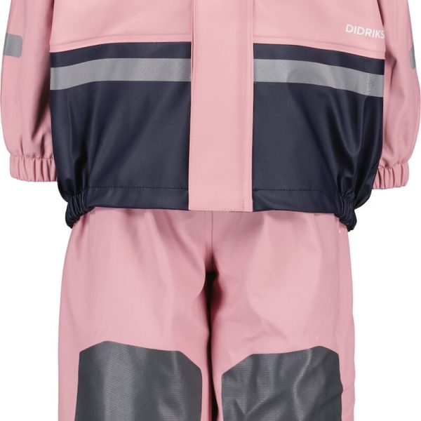 Didriksons Boardman Fodrat Regnställ|Soft Pink