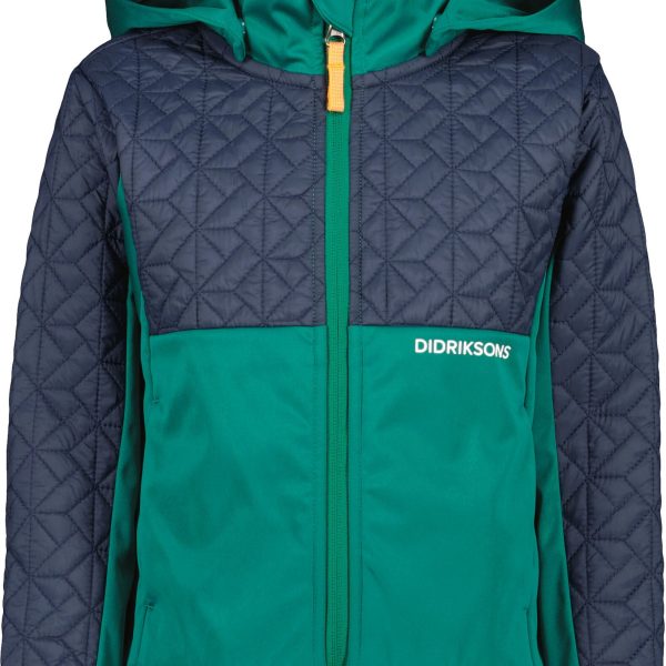 Didriksons Briska Hybridjacka|Petrol Green