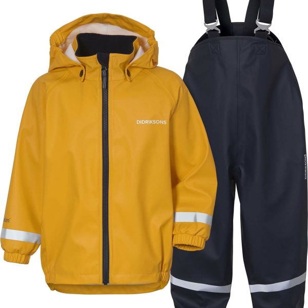 Didriksons Cloudman Regnställ|Citrus Yellow