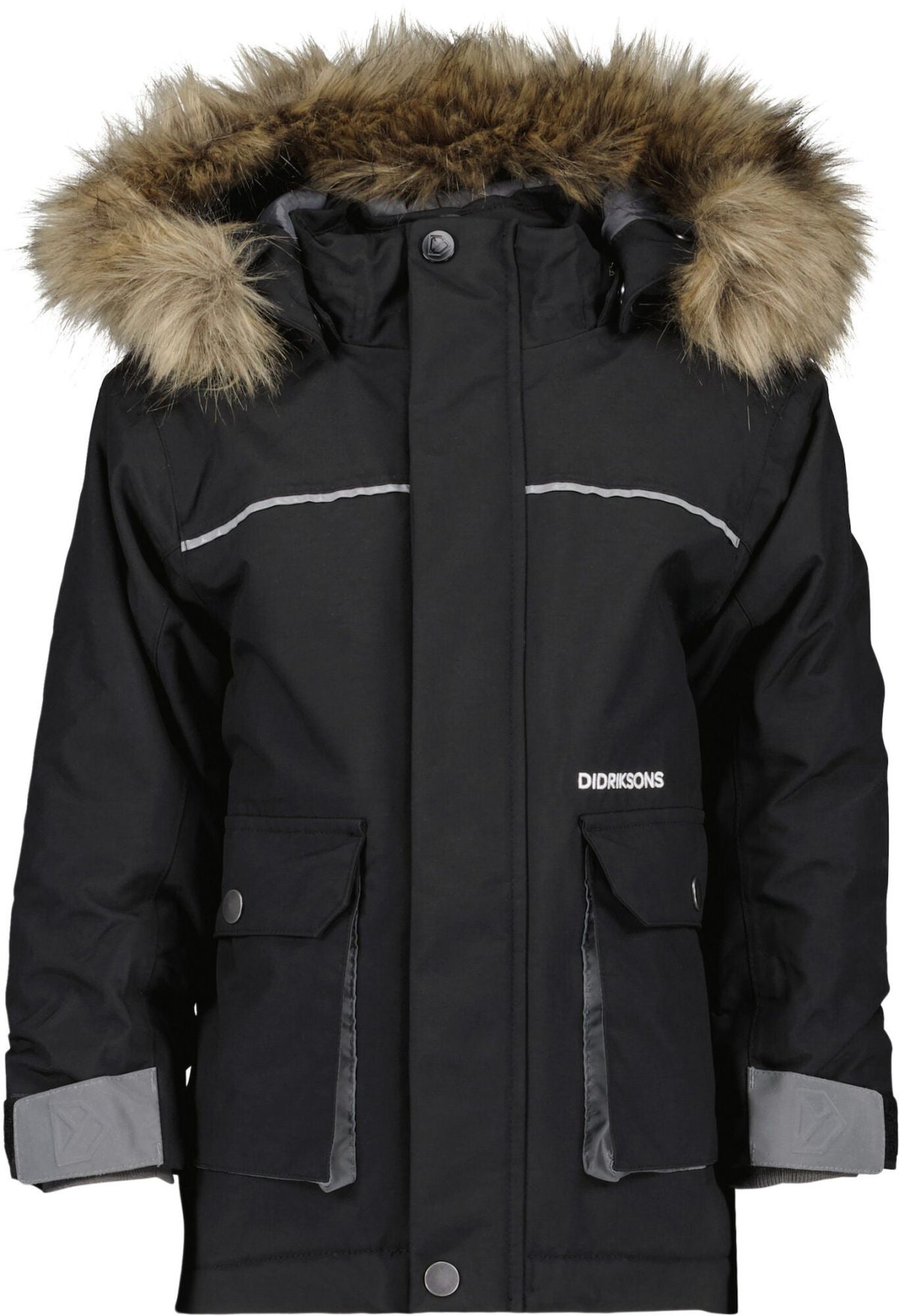 Didriksons Kure Vinterjacka|Black