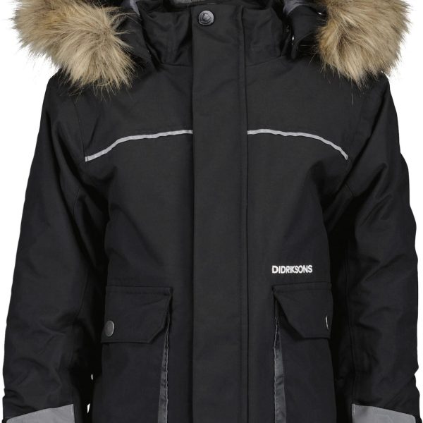 Didriksons Kure Vinterjacka|Black