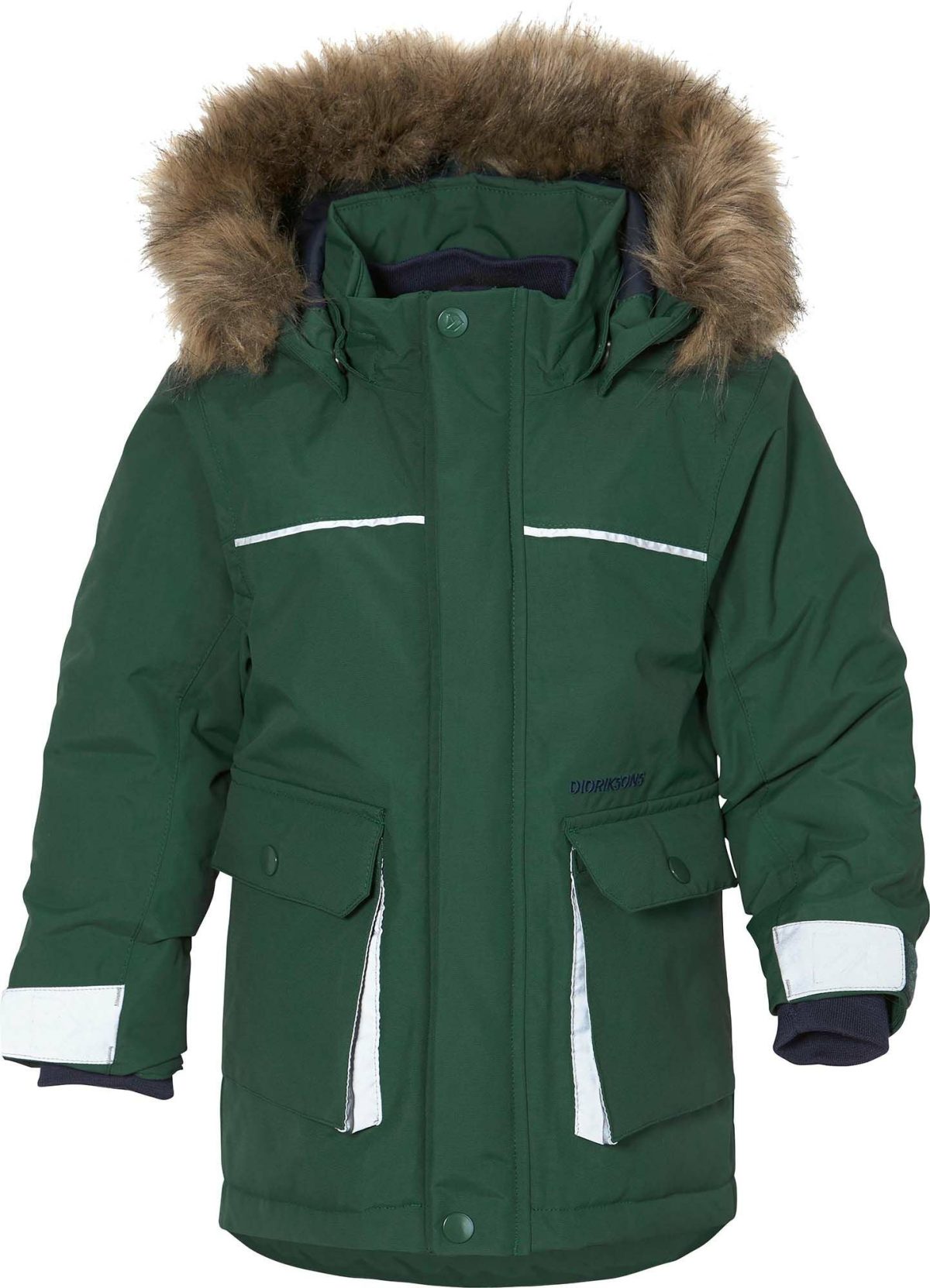 Didriksons Kure Vinterjacka|Evening Green