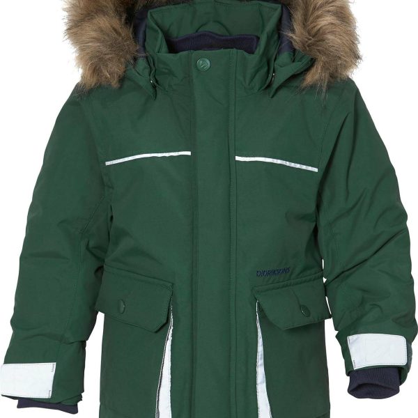 Didriksons Kure Vinterjacka|Evening Green