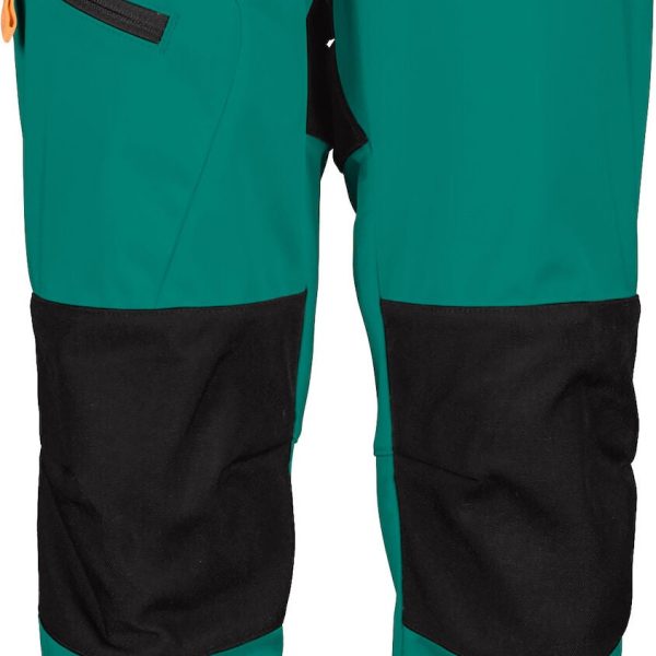 Didriksons Lövet Softshellbyxor|Petrol Green