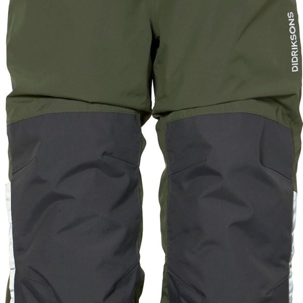 Didriksons Narvi Vadderade Byxor|Deep Green