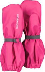 Didriksons Pileglove Fodrade Regnvantar|True Pink