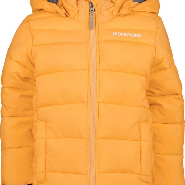 Didriksons Rodi Puffjacka|Fire Yellow