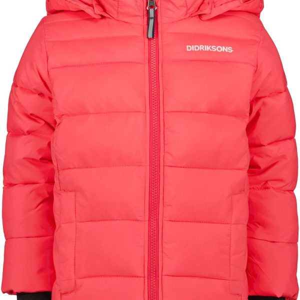 Didriksons Rodi Puffjacka|Modern Pink