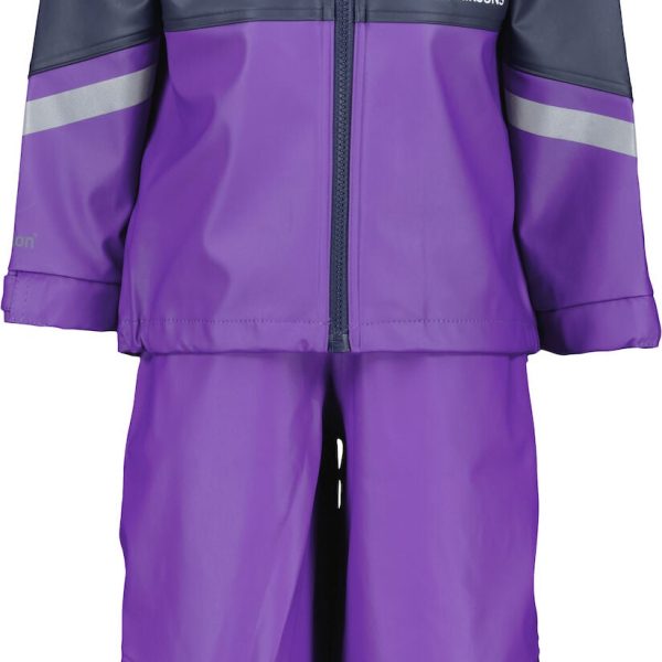 Didriksons Waterman Regnställ|Disco Purple