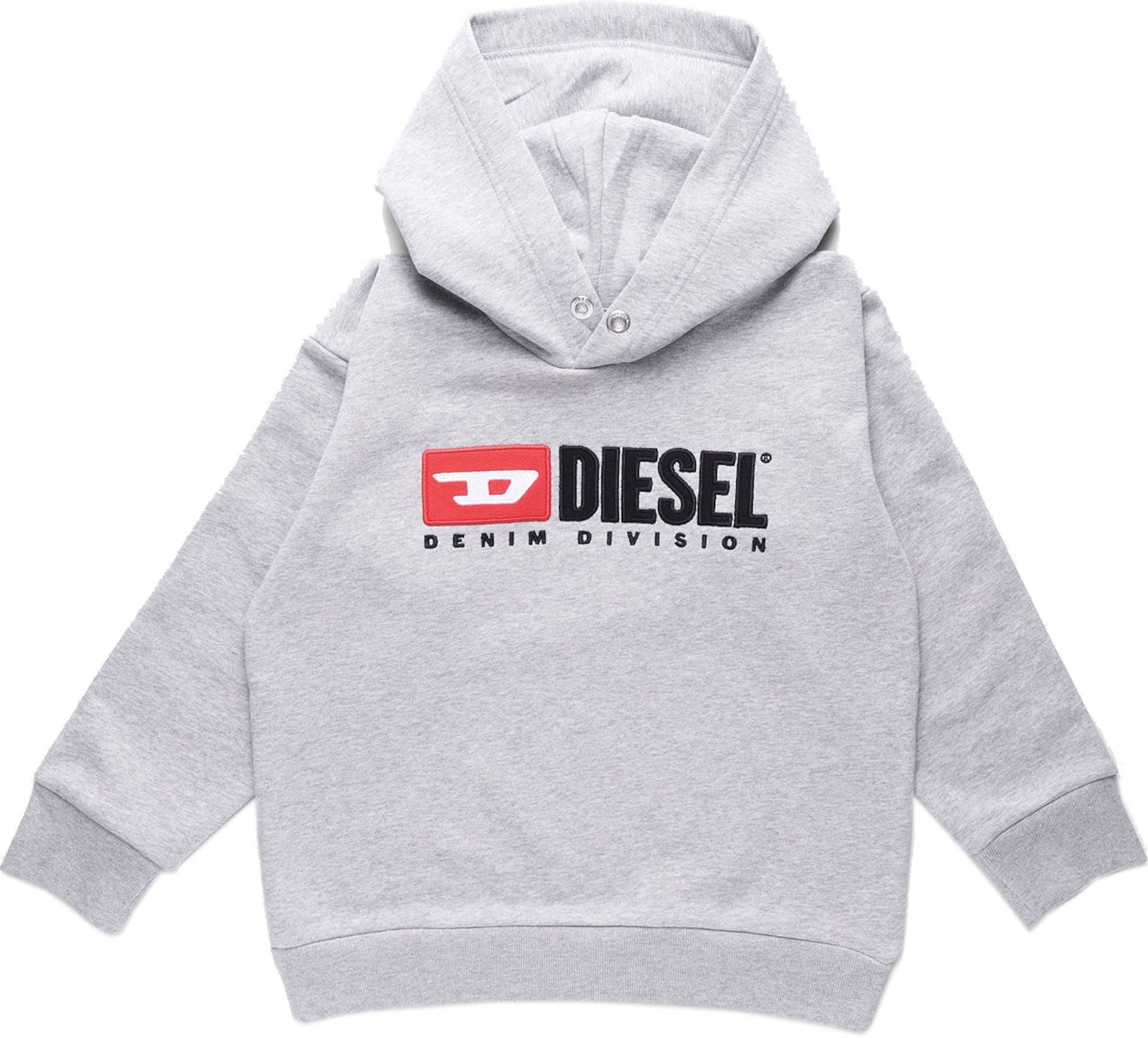 Diesel Sdivision Sweatshirt|Grigio Melange Nuovo 10 År