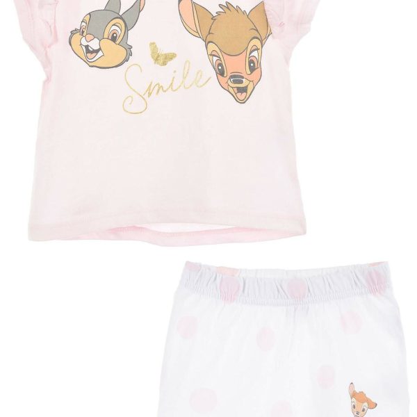 Disney Bambi Pyjamas|Light Pink