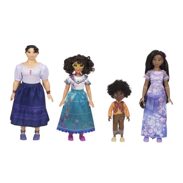 Disney Encanto Madrigal 4pack Fashion Doll Gift Set|