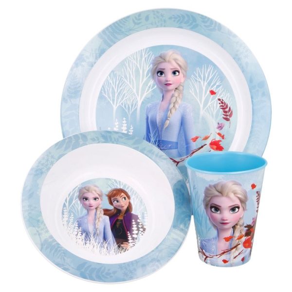 Disney Frozen 2 Lunchset Microvänlig|3-pack