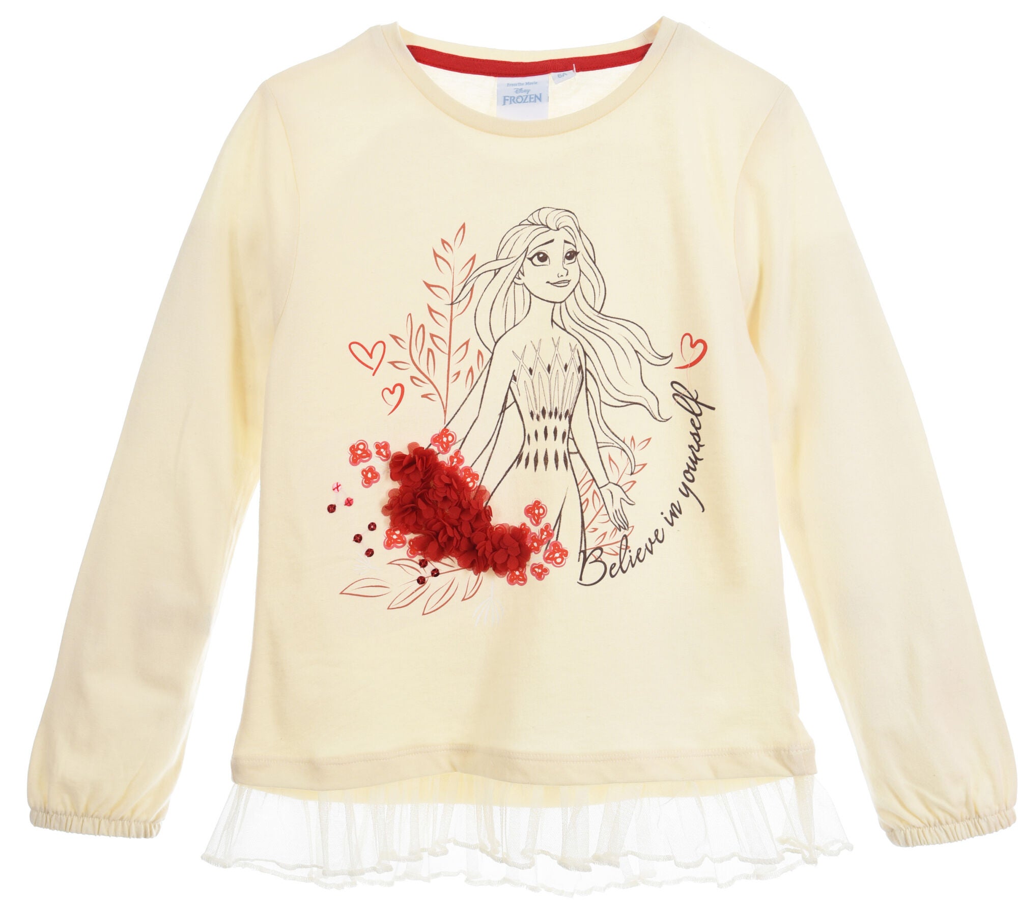 Disney Frozen T-shirt|Beige