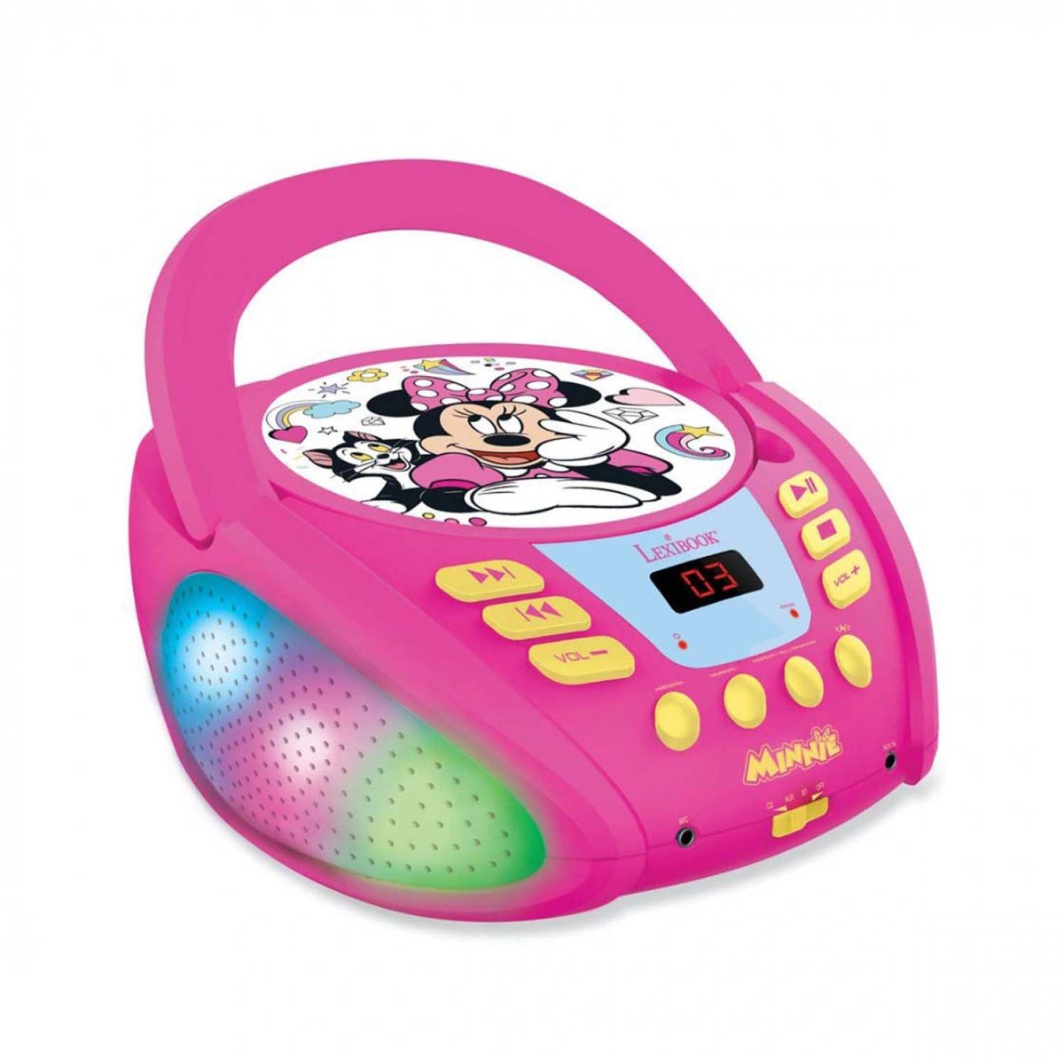 Disney Mimmi Pigg Cd-Spelare|Rosa