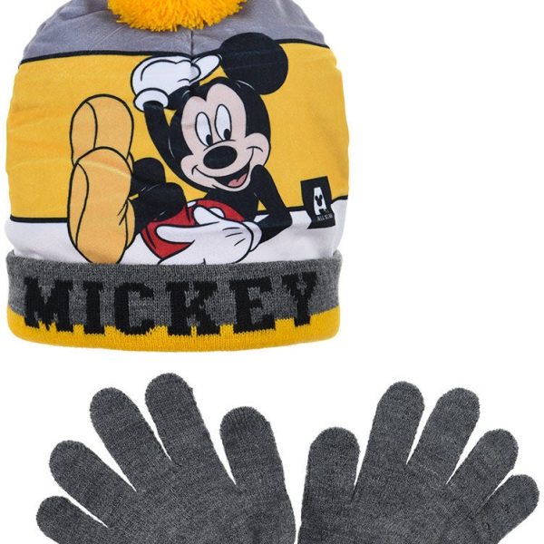 Disney Musse Pigg Mössa och Vantar